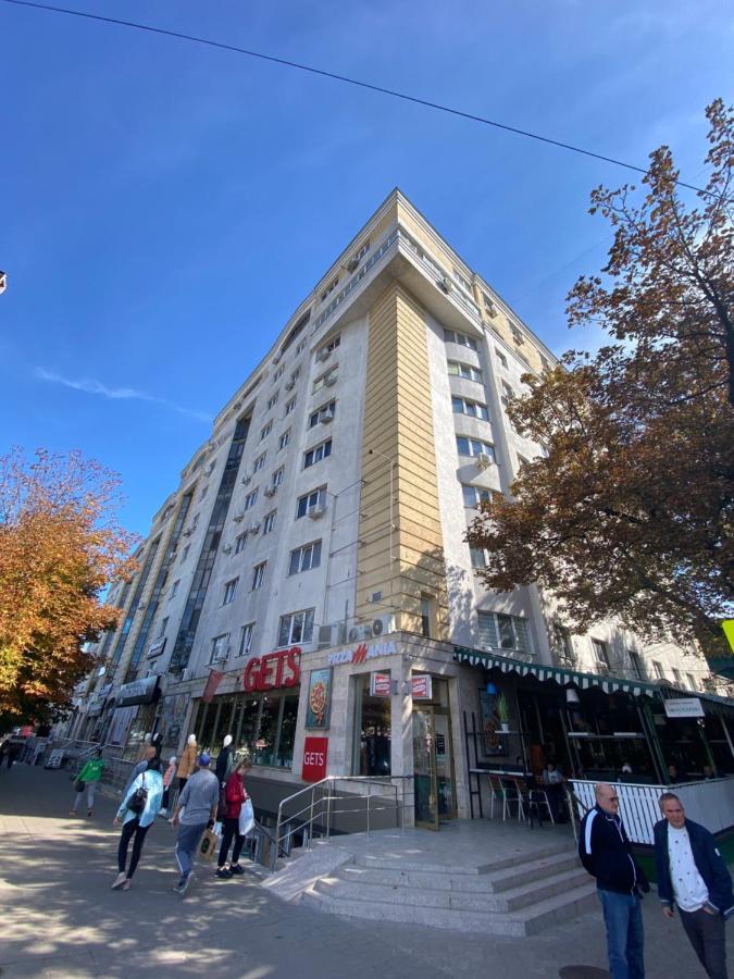 Ultra Central Double Room Appartment In Chisináu Exterior foto